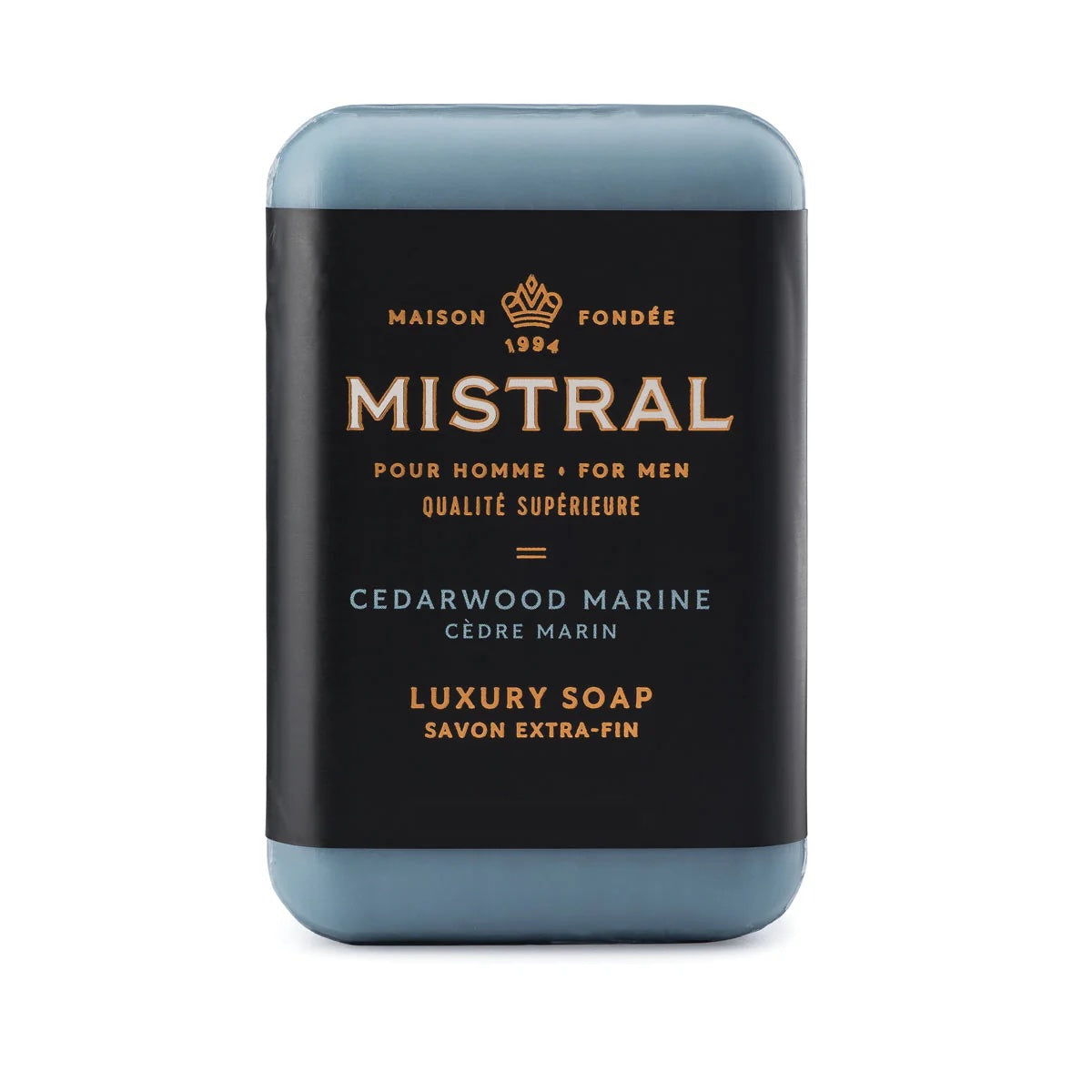 Mistral Travel Bar Soap 80g Men's Cedarwood Marine