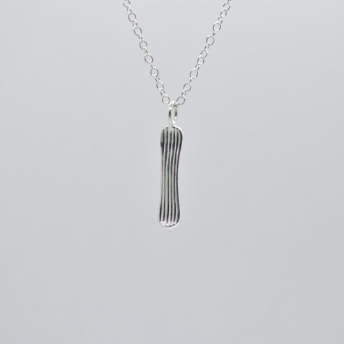 Pretty Steep Blk Diamonds are Forever SS Snowboard Pendant