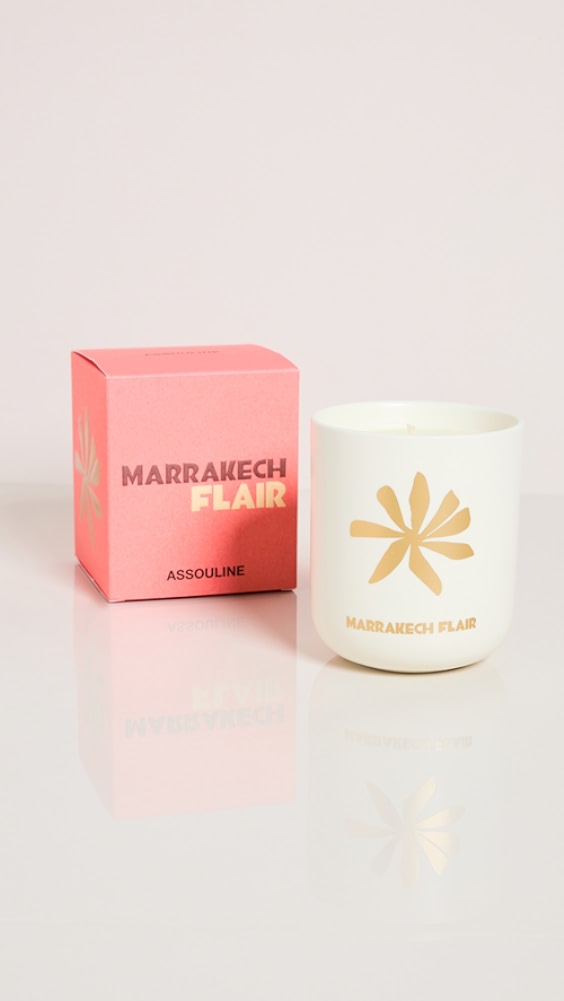 Assouline Travel From Home Candle Marrakech Flair