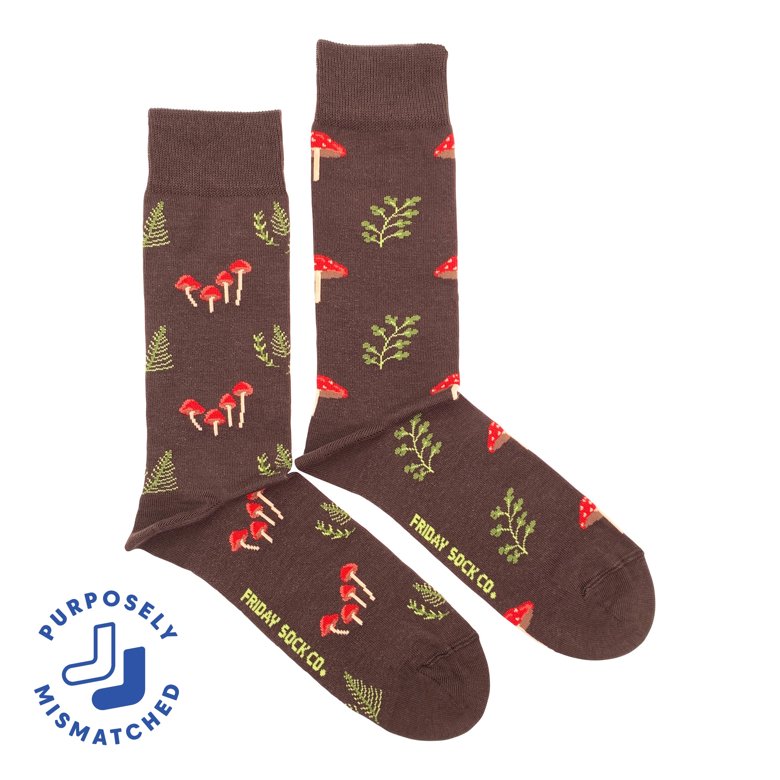 Friday Sock Co. - Men's Mushroom Forest