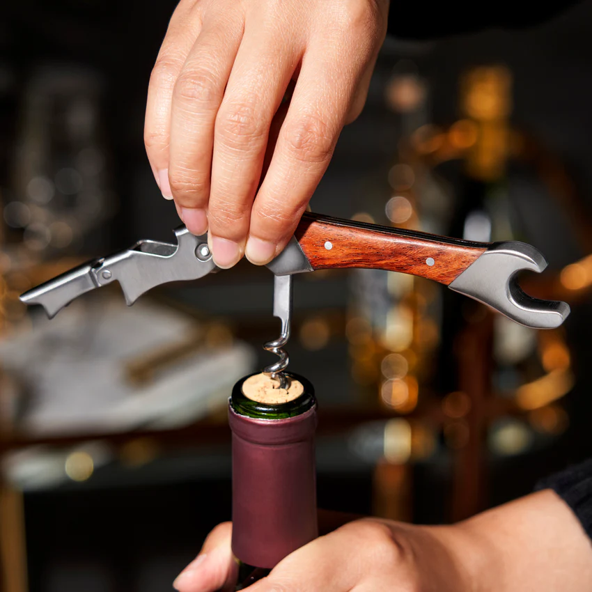 Viski Admiral Double Opener Corkscrew