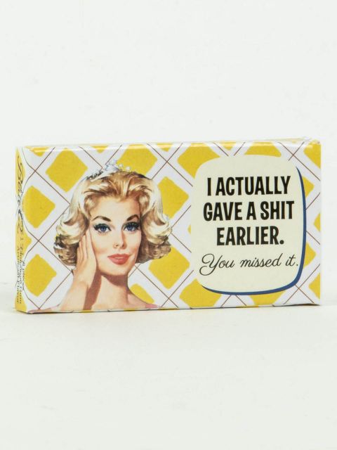 Blue Q Gum I Actually Gave A Shit