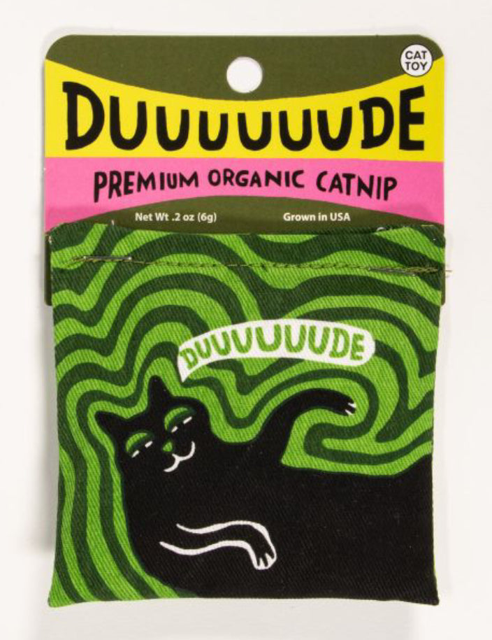 Blue Q Catnip Toy Duuude