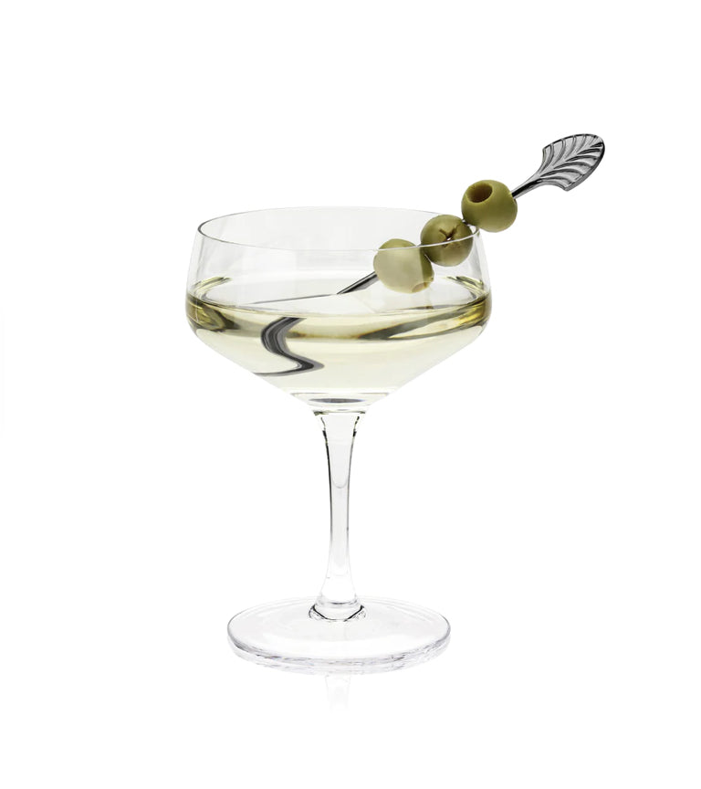 Viski Gunmetal Deco Cocktail Picks (4)