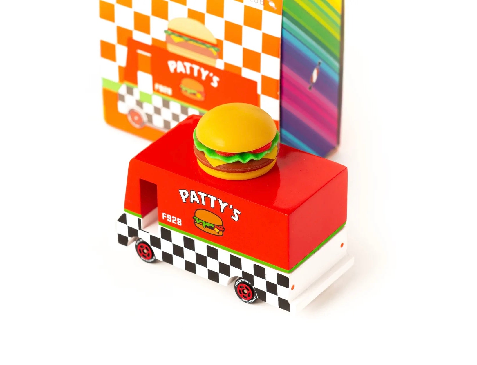 Candylab Candyvan Patty's Hamburger Van
