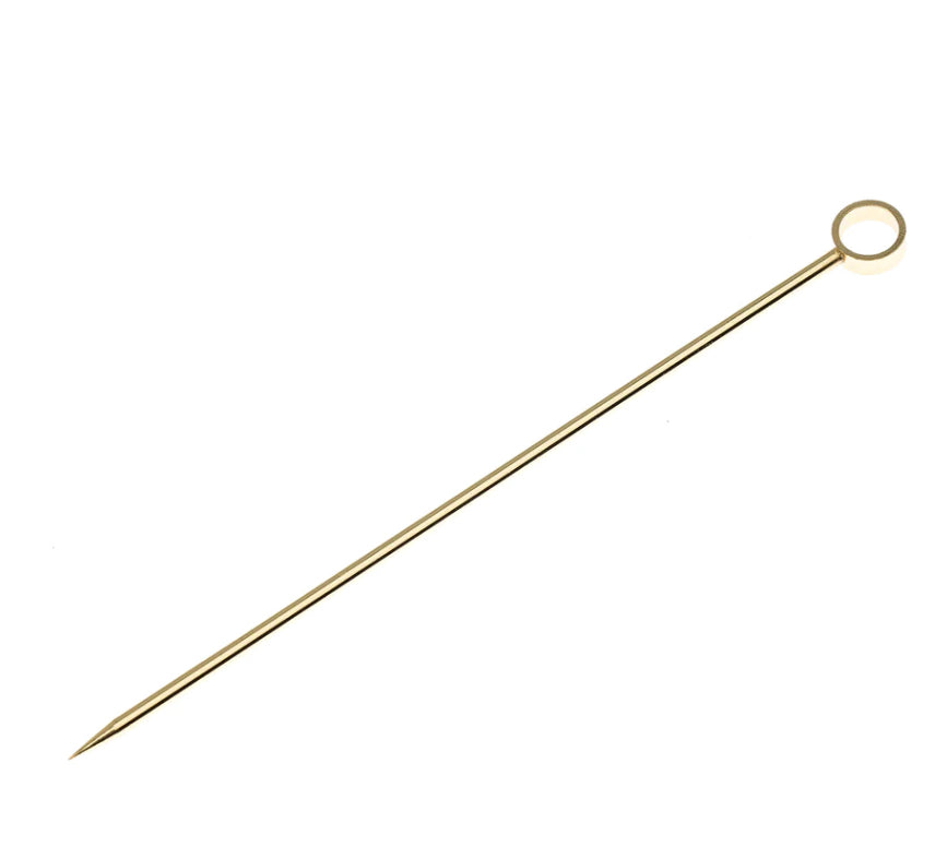 CE Circle Cocktail Pin Gold