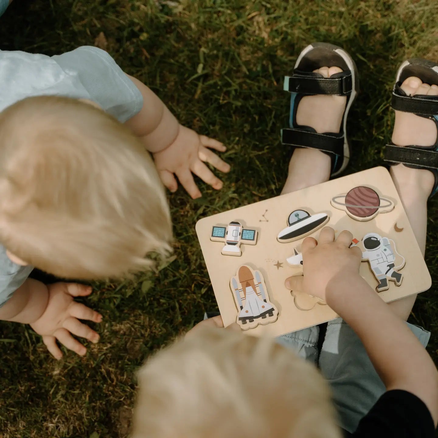 Space Adventure Wooden Puzzle