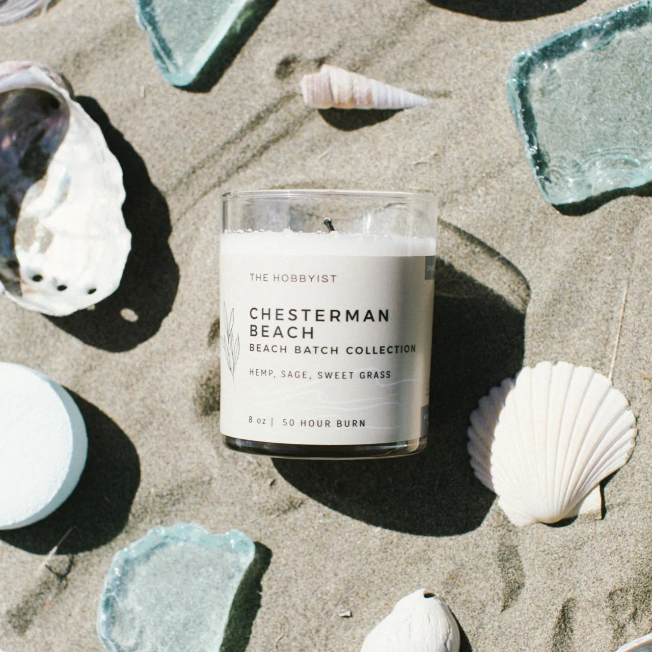 Hobbyist Candle Chesterman Beach 8oz