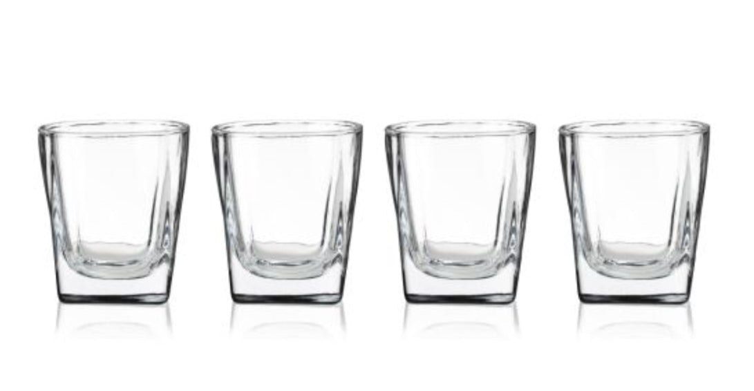 True Square Shot Glasses Set of 4