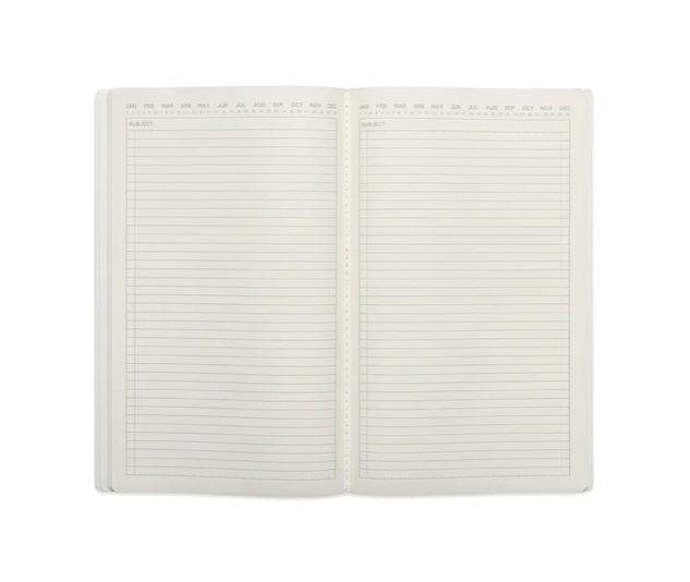 Designworks:Tall Notebook #17 Blk 7.25x11.5