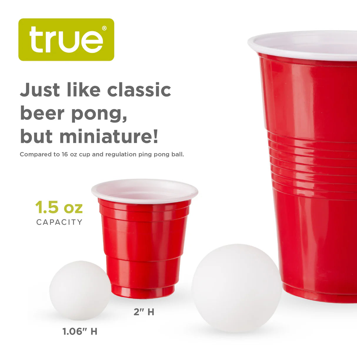 Mini Beer Pong Set
