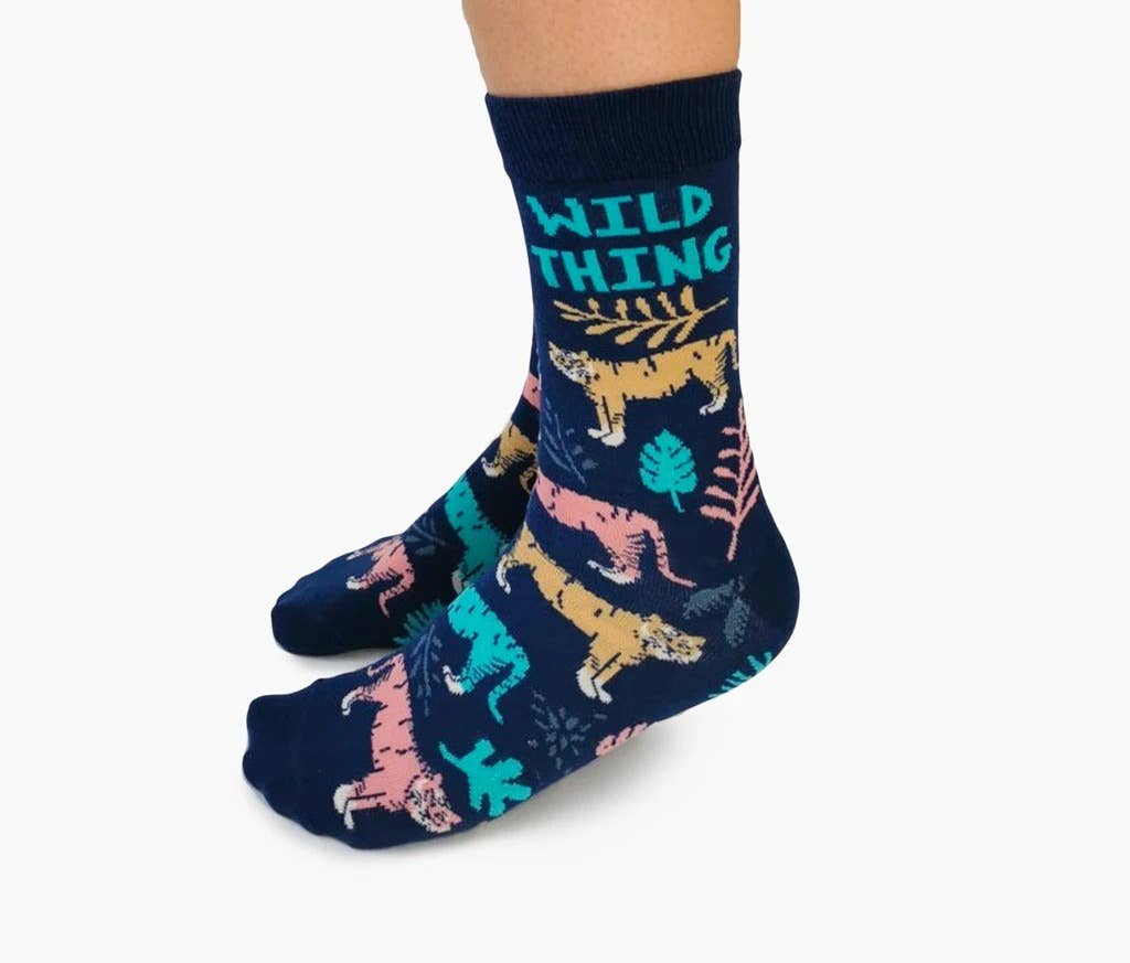 Uptown Sox - Wild Thing Socks - S/M (Women)