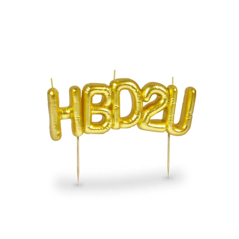 Lighten Up Party Candles HBD2U