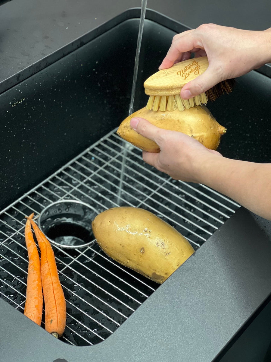 Nature's Bodega Bamboo Vegetable Brush