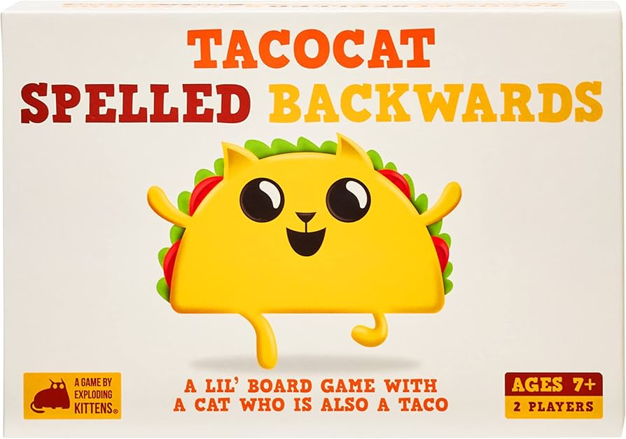 Asmodee Tacocat Spelled Backwards