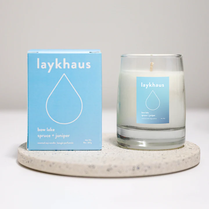 Laykhaus Bow Lake Candle