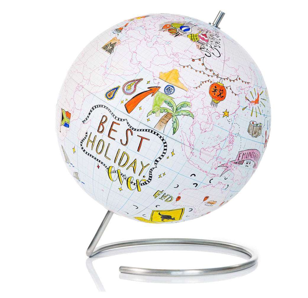 Suck UK Globe Journal Large