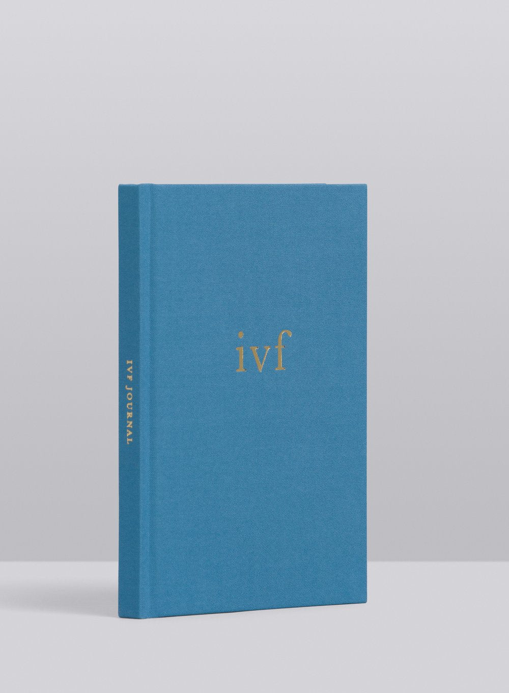 Write To Me IVF Journal. Blue
