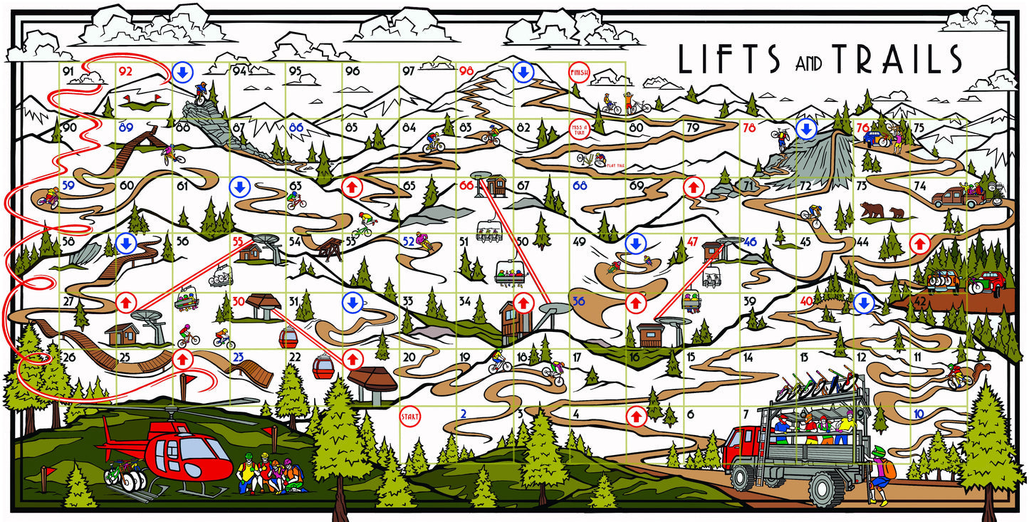 Lifts and Trails Whistler Edition