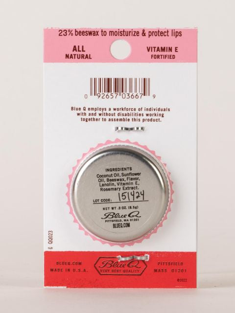Blue Q Lip Shit Cherry Lip Balm