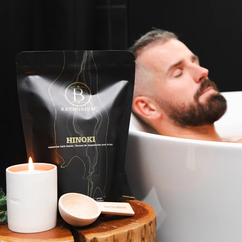 Bathorium Hinoki Magnesium Bath Flake Soak 750g