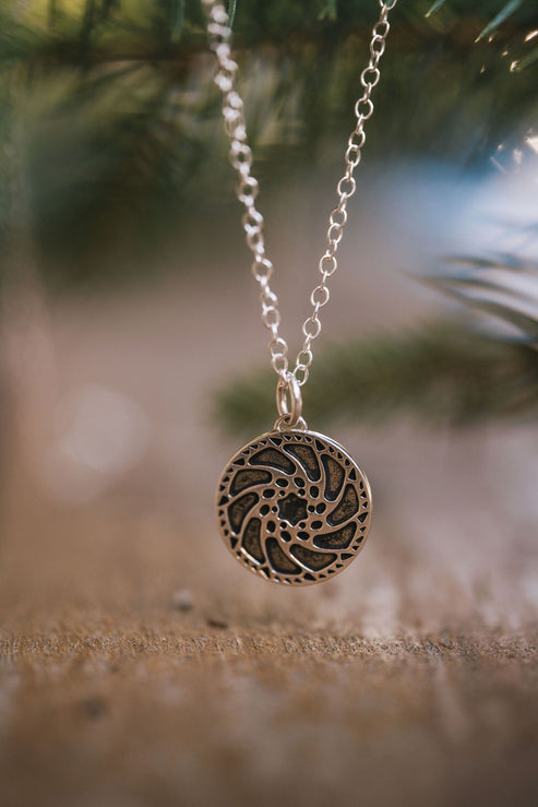 Pretty Steep Ride N'Shine SS Pendant