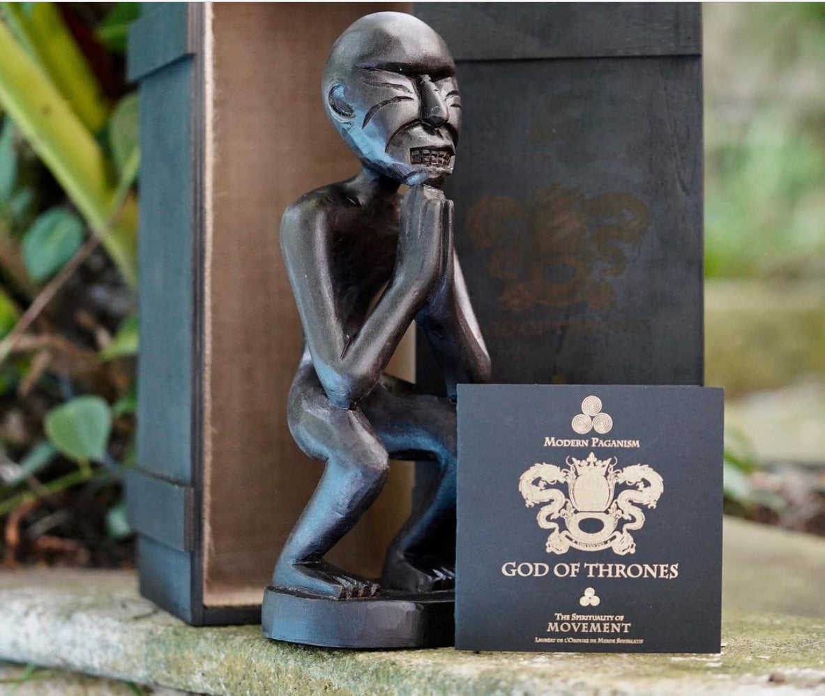 God Of Thrones Statue and Companion Book
