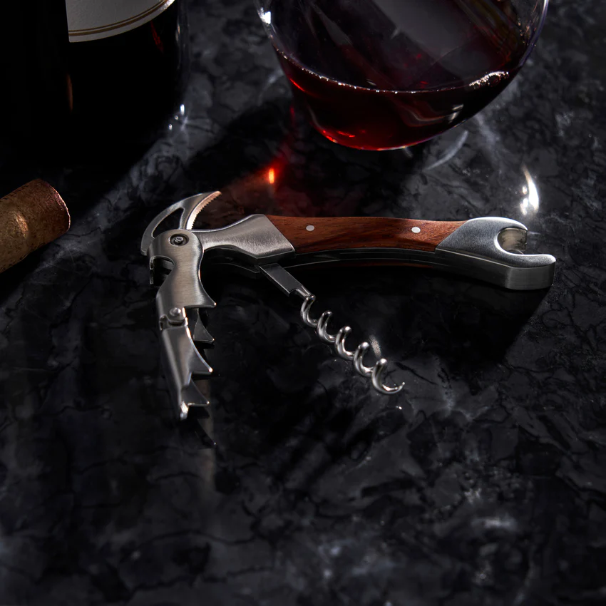 Viski Admiral Double Opener Corkscrew