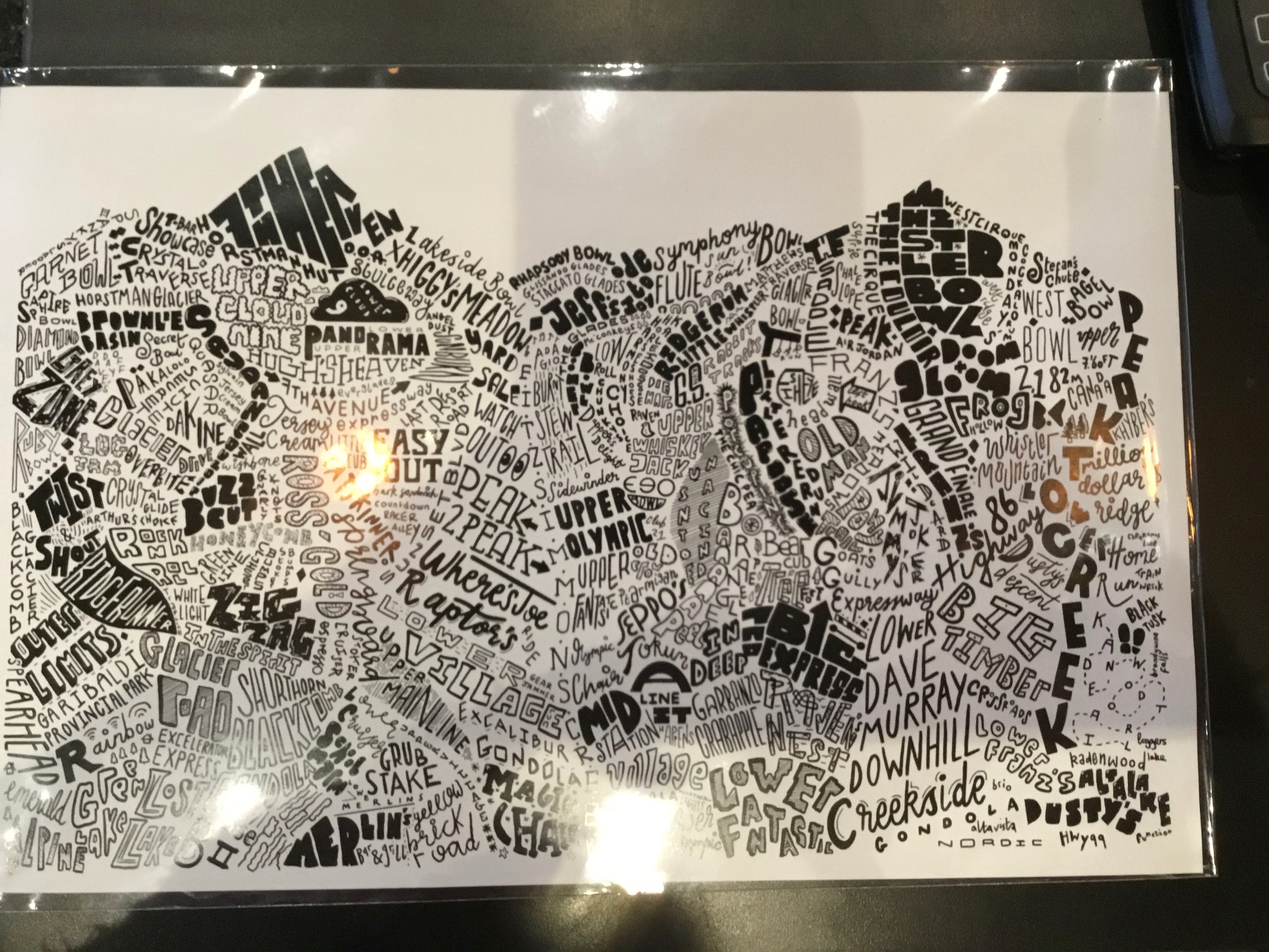 Couloir Designs Print 17.75" x 12"