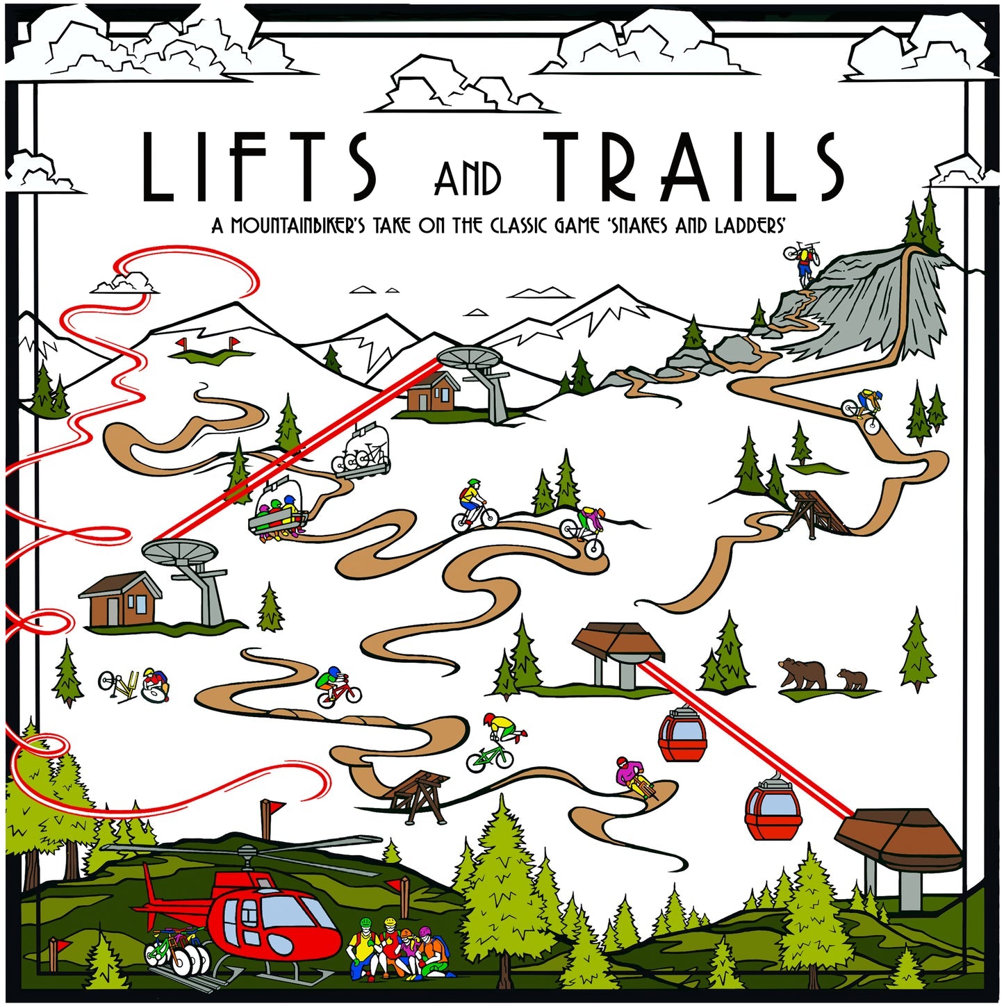 Lifts and Trails Whistler Edition
