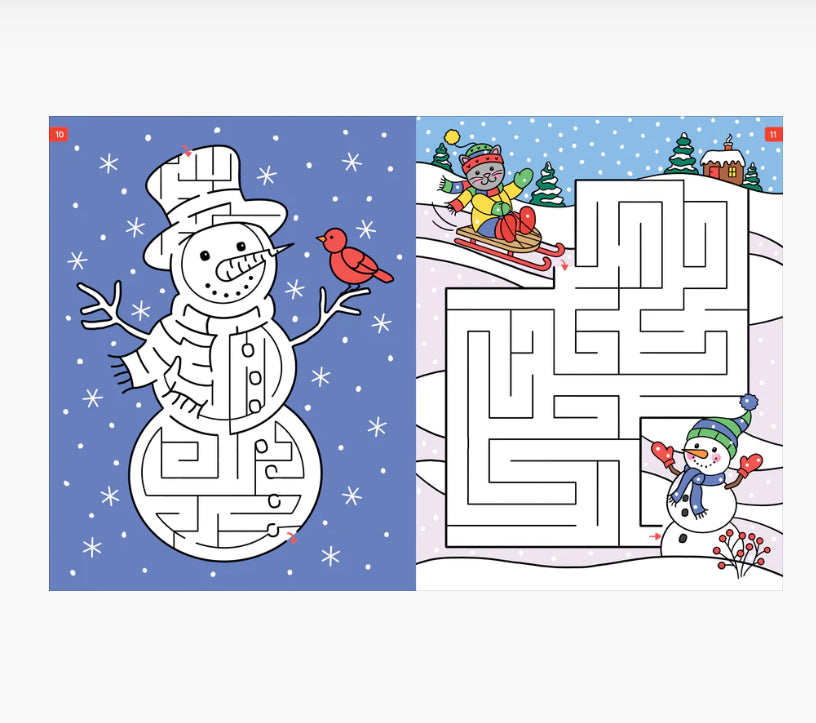 Challenging Mazes for Clever Kids