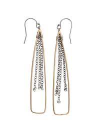 Original Hardware Fringe Drop Earring Med YB