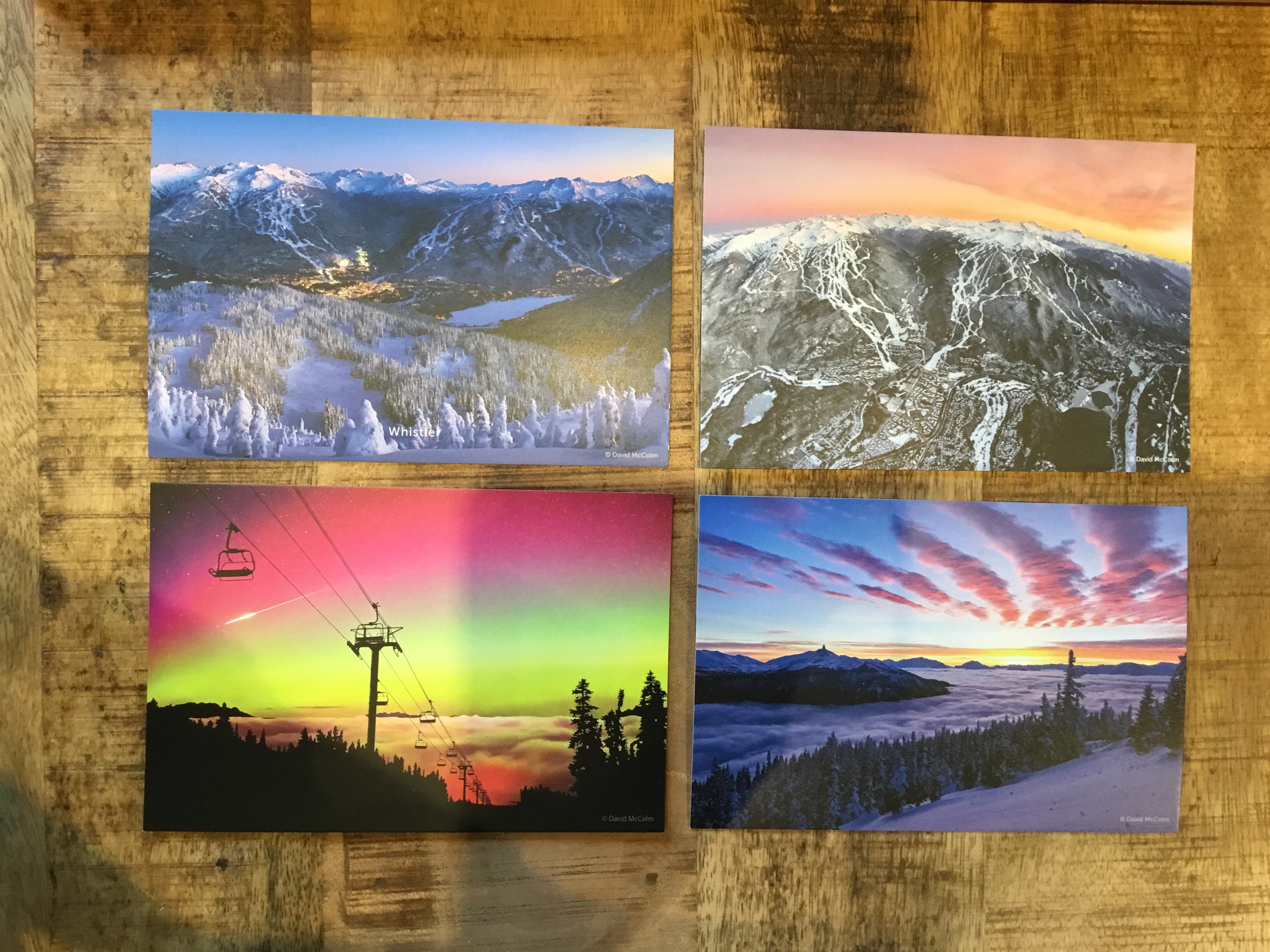 David McColm Original Art Postcards