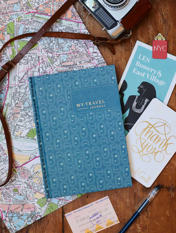 Write To Me My Travel Journal - Blue