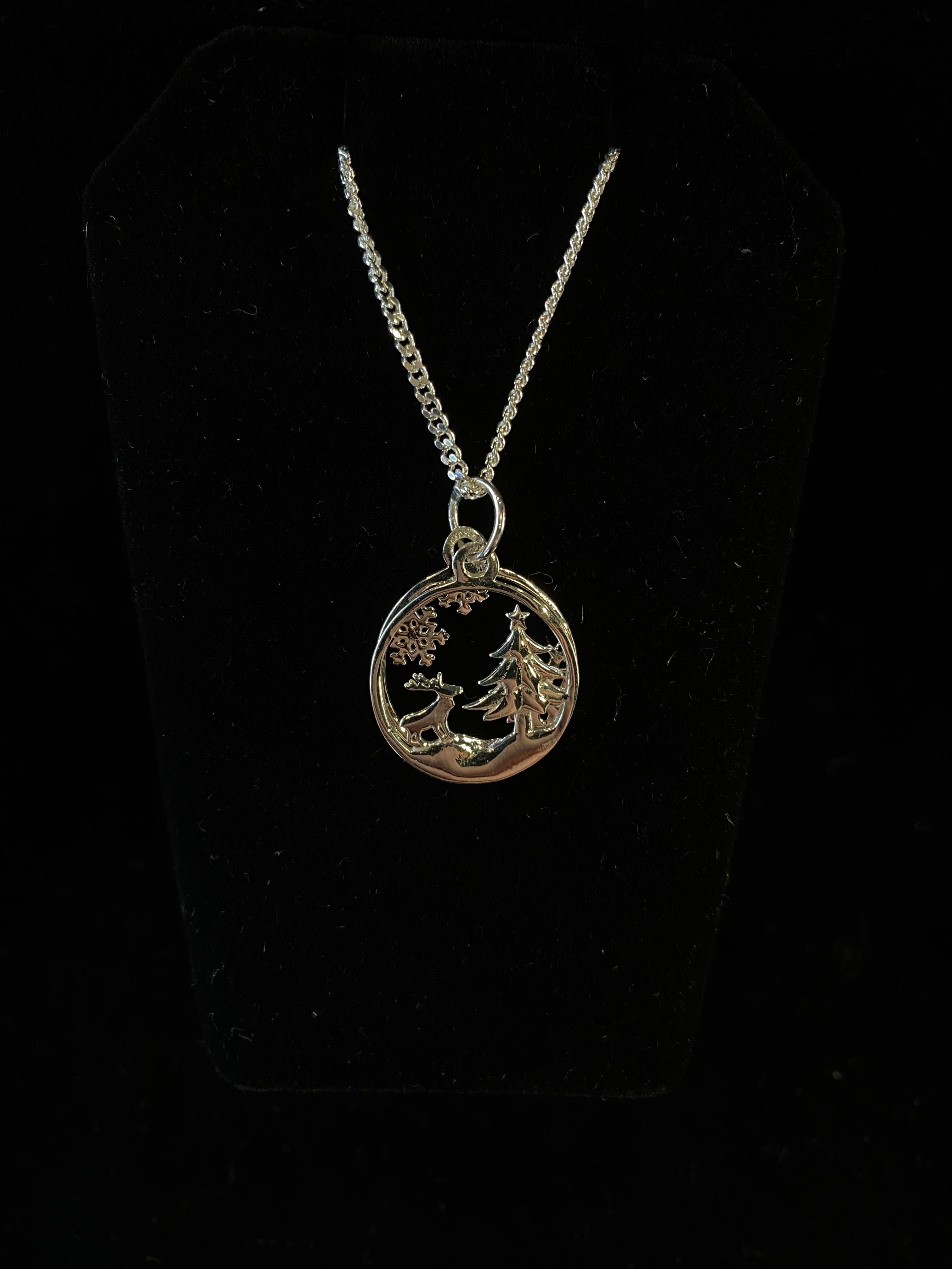Bam SS Round Double Pendant 5233