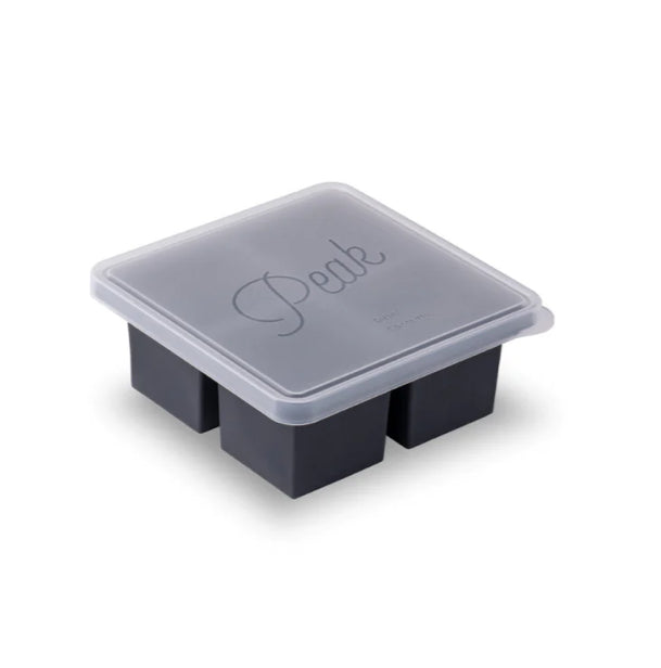 Peak Cup Cubes Freezer Tray Charcoal