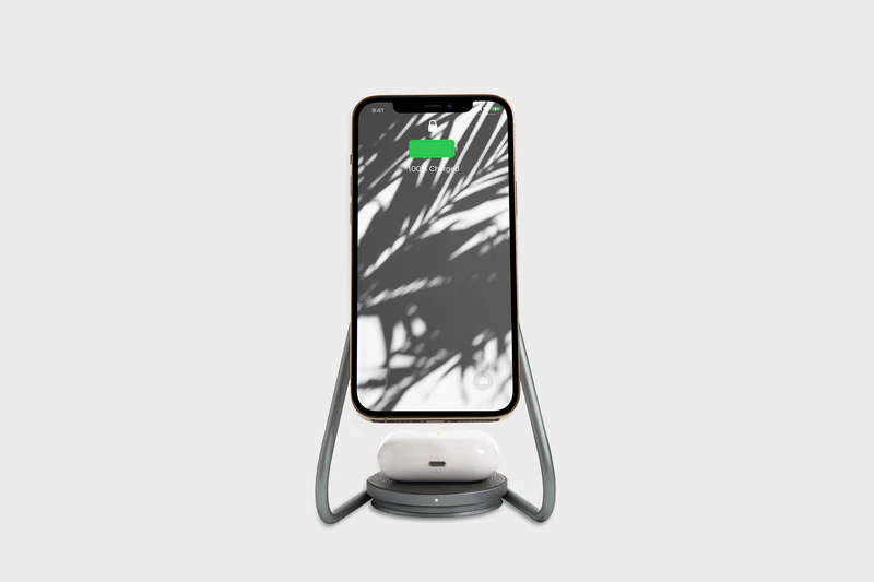 Mag:2 Essentials Leather Wireless Charger Ash*