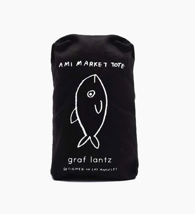 Graf Lantz Ami Cotton Net Market Tote Black