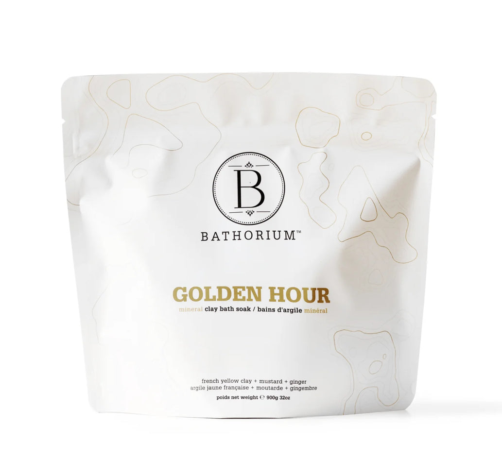Bathorium Golden Hour Clay Bath Soak 900g