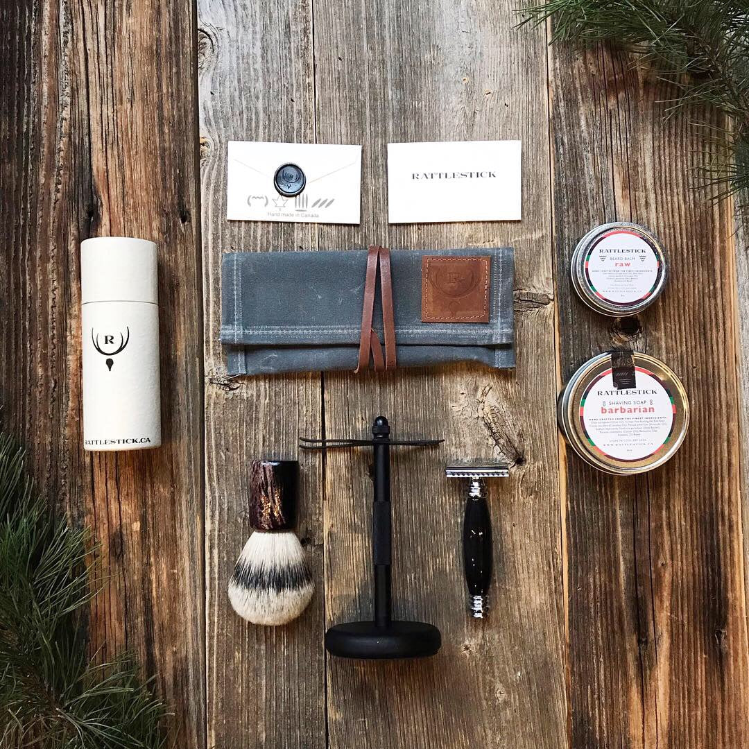 Rattlestick Double Edge Razor Solid Buffalo