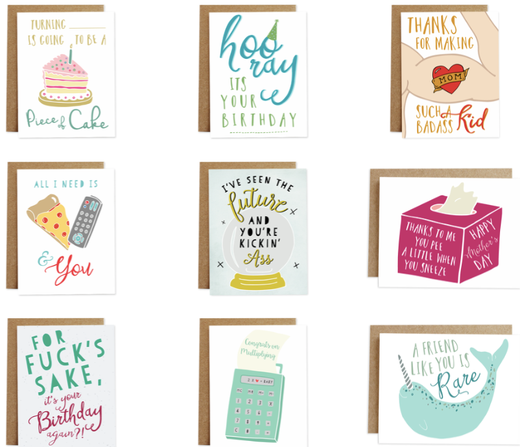 Rhubarb Paper Co. Cards