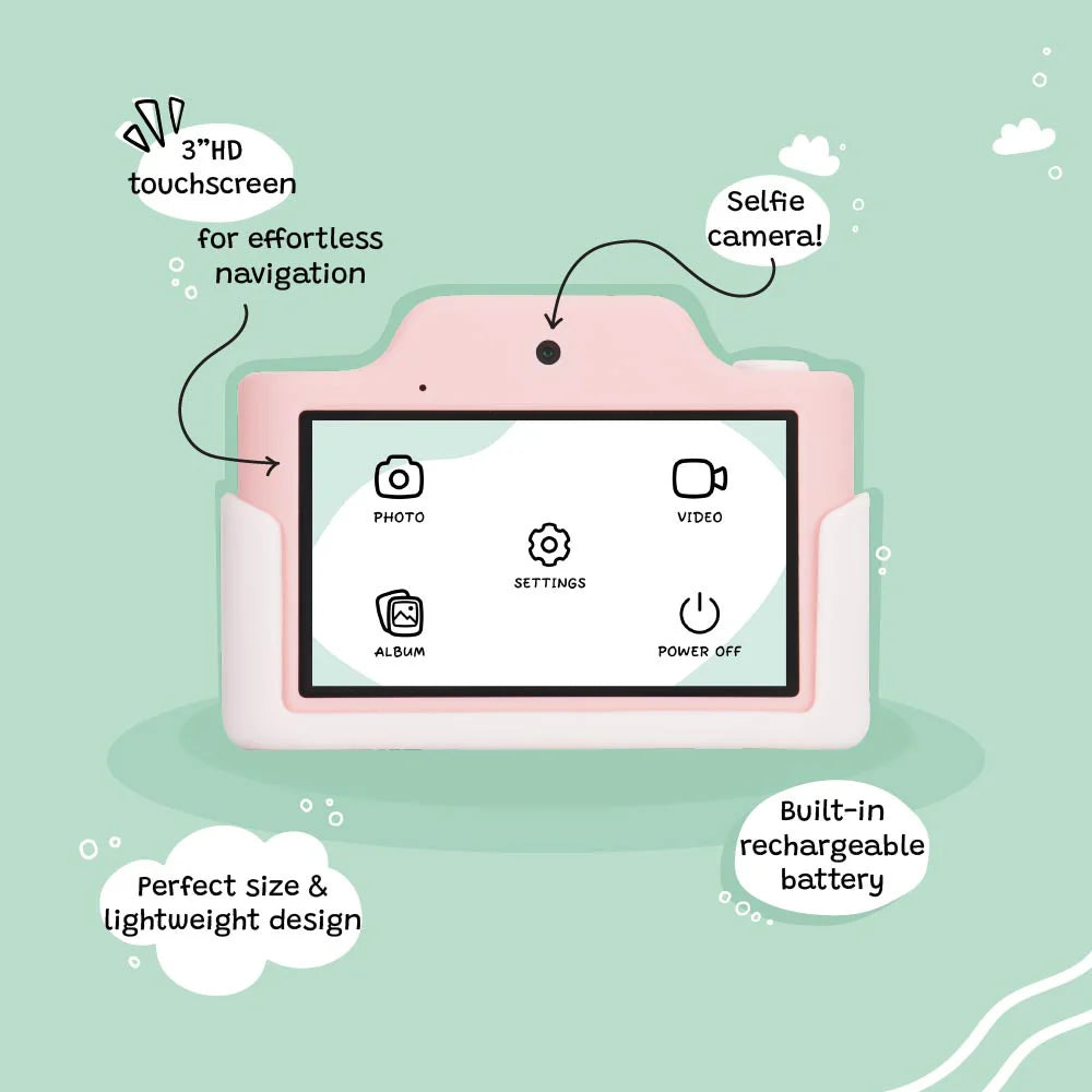 Kidamento - Kids Digital Camera - Cat