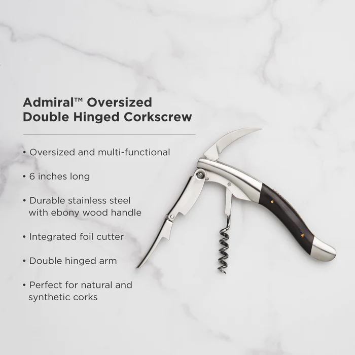 Viski Admiral Oversize Corkscrew