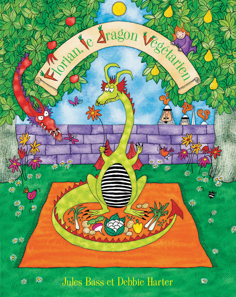 Barefoot Books Florian, le dragon vegetarien