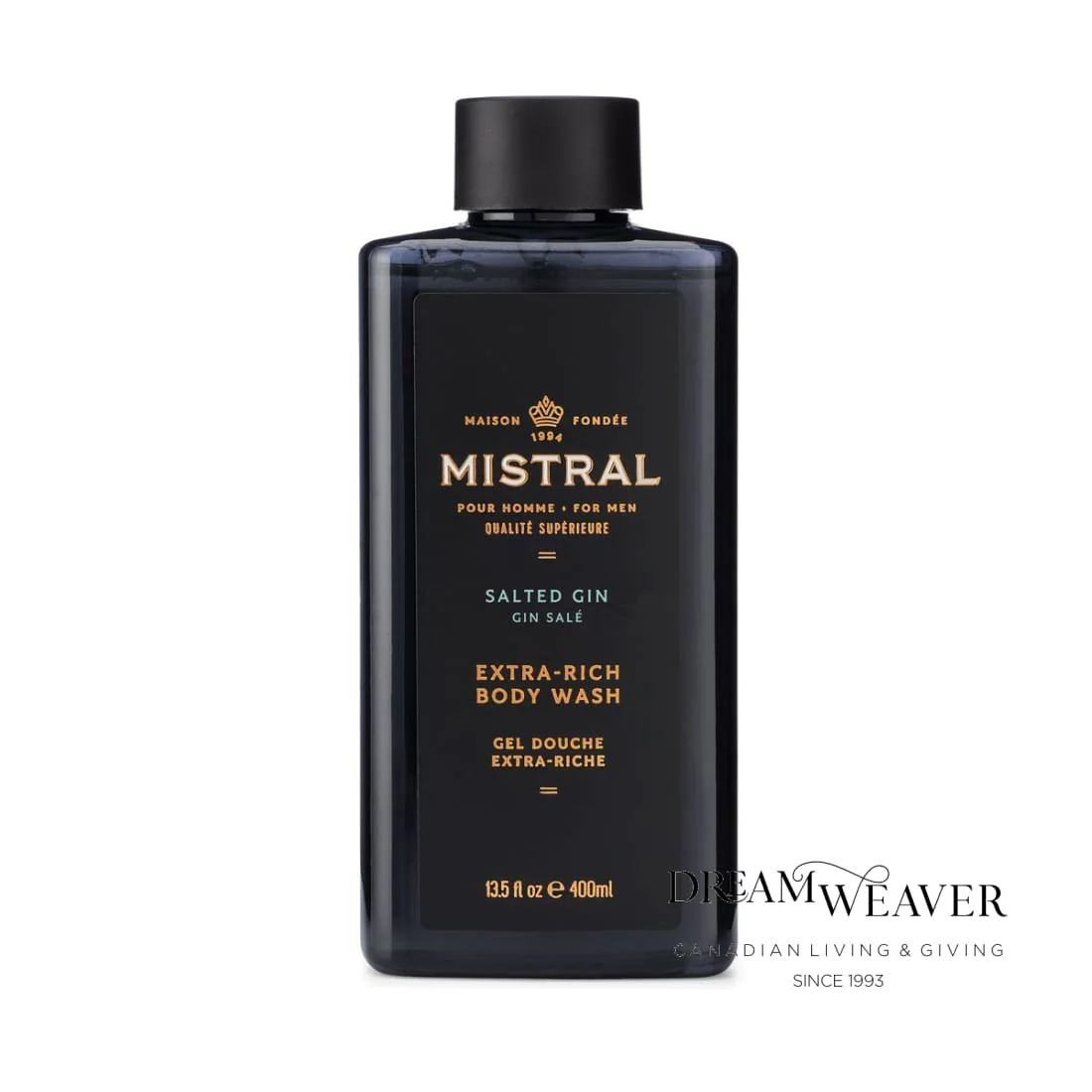 Mistral Men's Body Wash Salted Gin