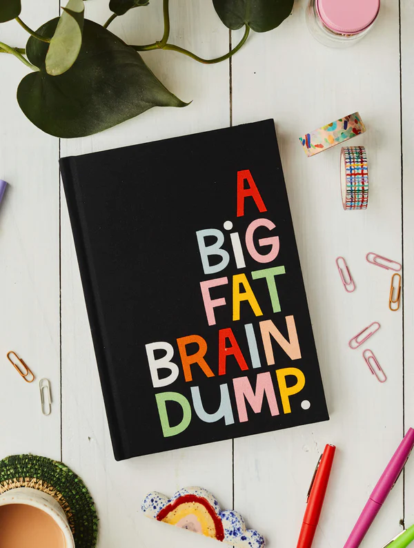 Write To Me Lined Journal Brain Dump