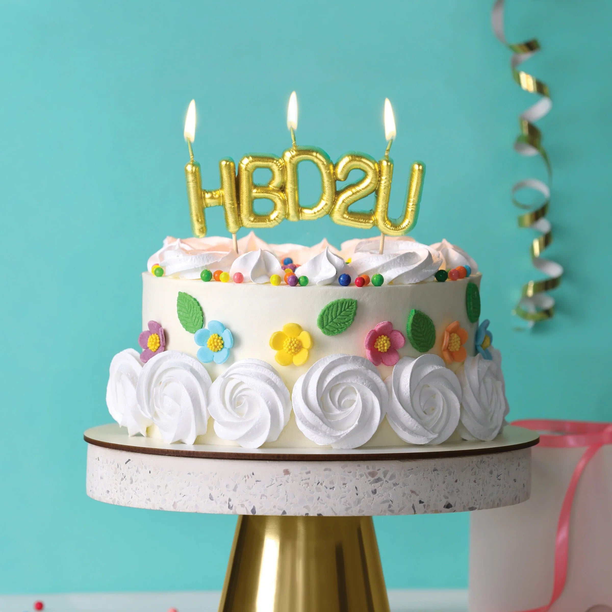 Lighten Up Party Candles HBD2U