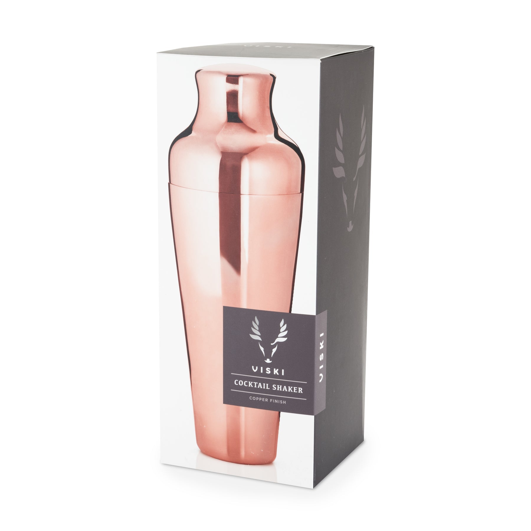 Viski Parisian Cocktail Shaker Copper