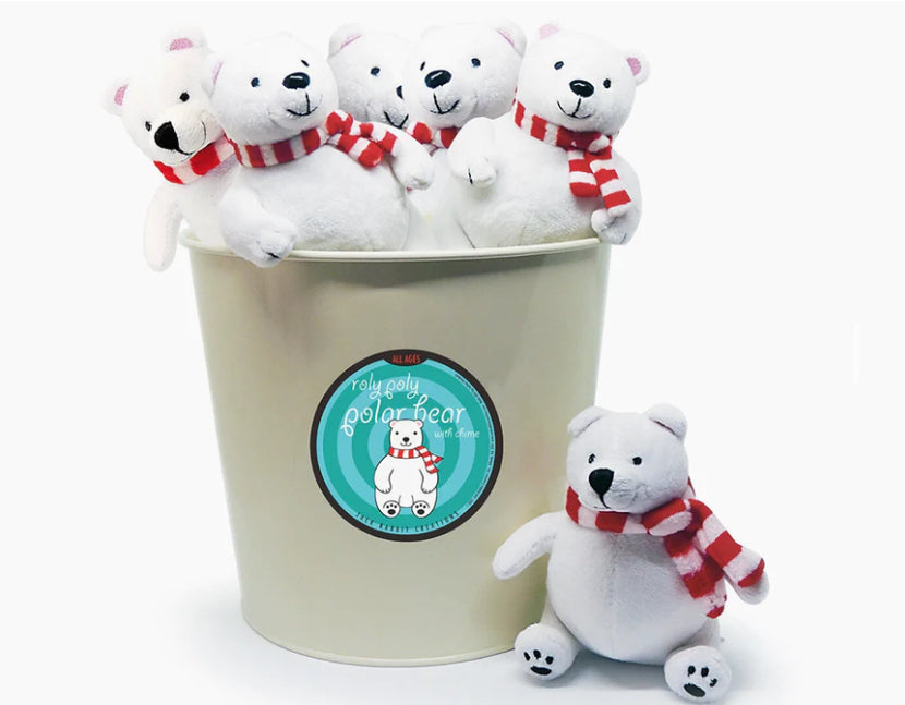 Jack Rabbit Creation Roly Poly Polar Bear