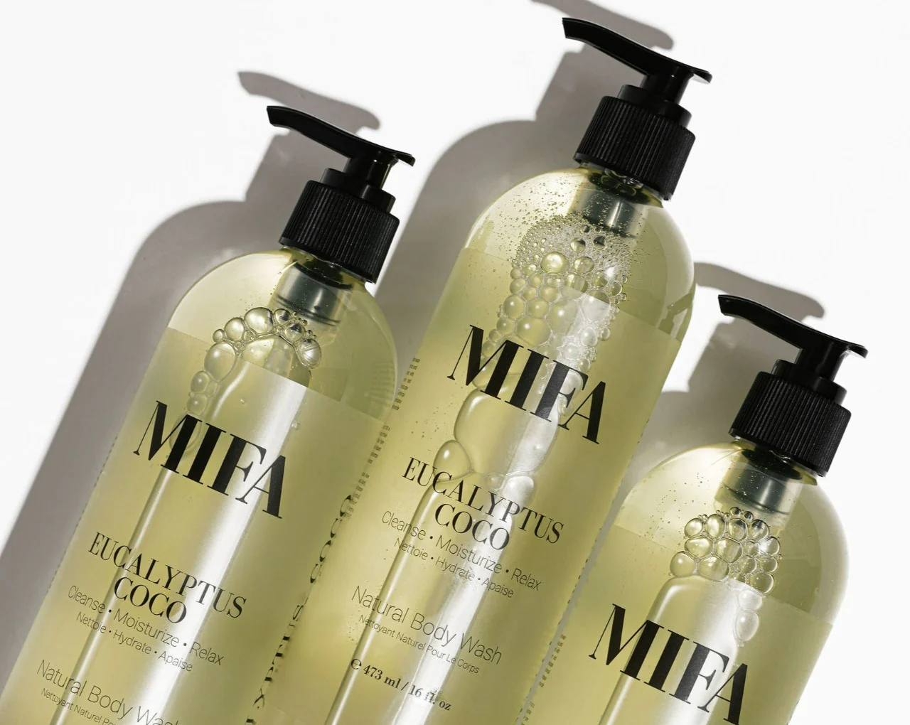 MIFA Eucalyptus Coco Natural Body Wash